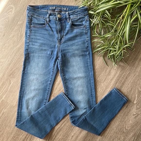 American Eagle Outfitters Denim - Long! American Eagle Next Level Stretch Long Skinny Jeans, 6 long